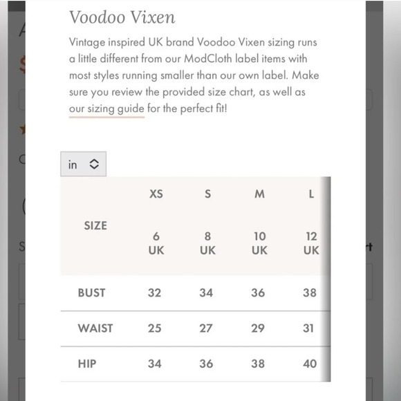 NWT || MODCLOTH- VOODOO VIXEN || - Picture 6 of 7